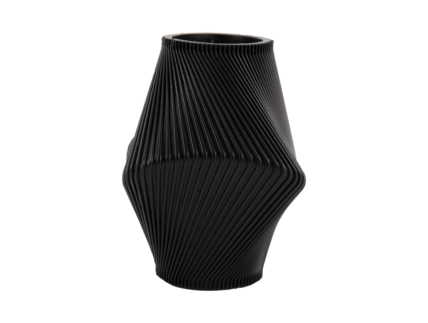 Vaas Twisted Rib - Zwart