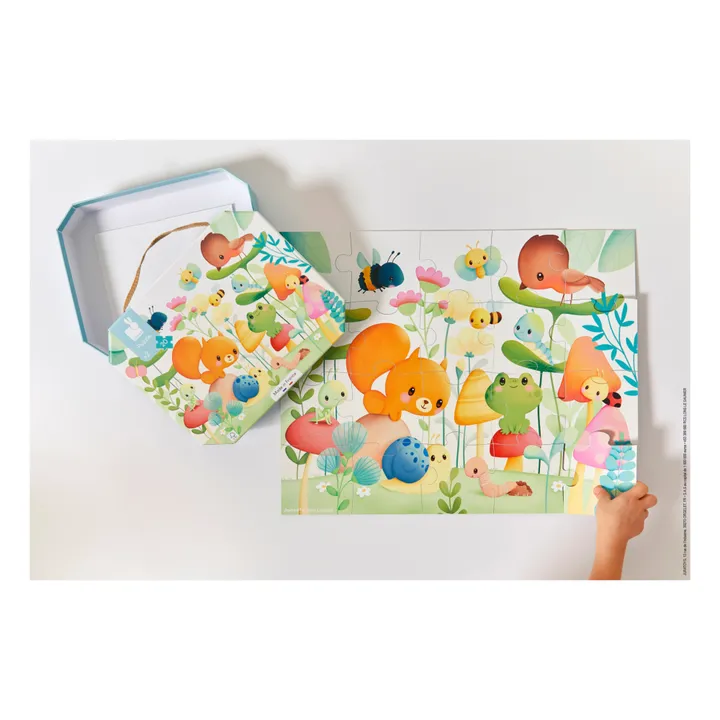 Janod Puzzle Les compagnons du jardin - 20 pièces