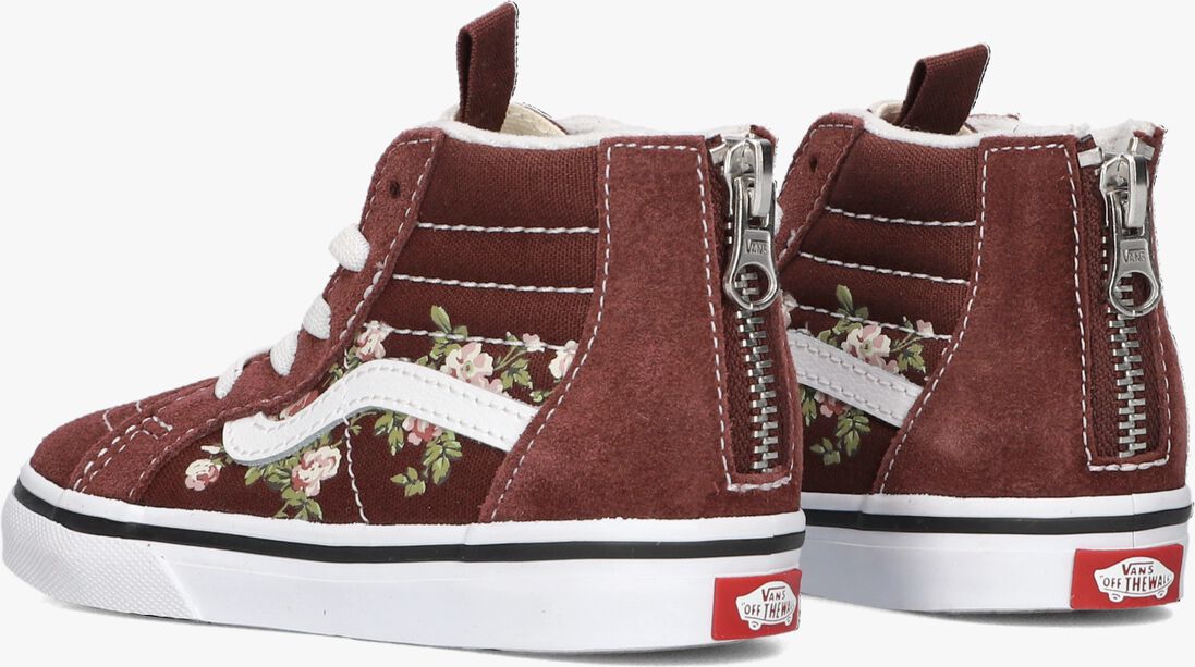 VANS bruine vans hoge sneaker td sk8-hi zip