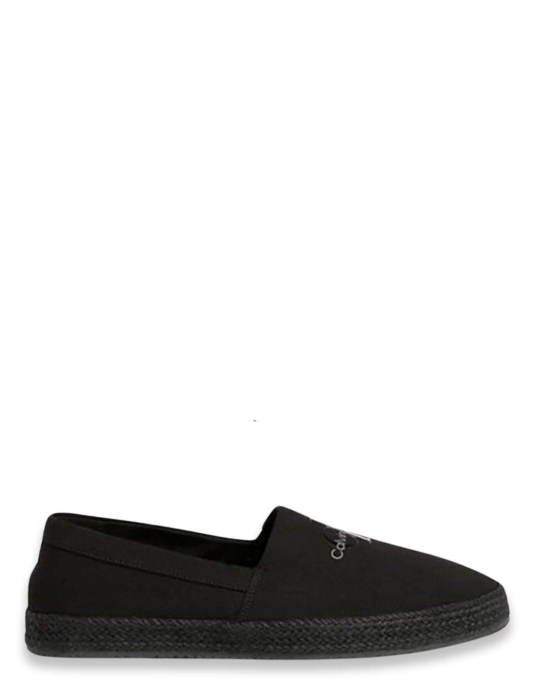 calvin klein Espadrille homme Slipon ML Noir Toile