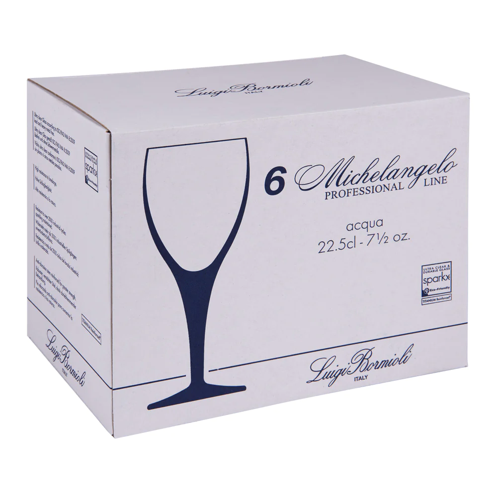 Verre à pied Michelangelo 22,5 cl (lot de 6) Bormioli Luigi