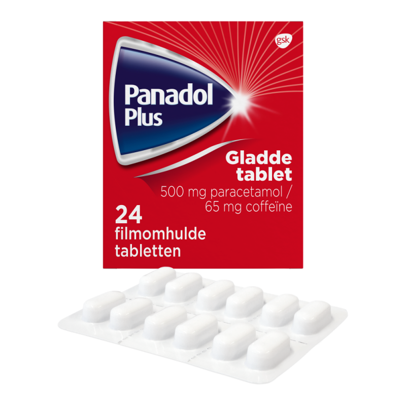 Panadol Plus Gladde Tablet 24 Tabletten