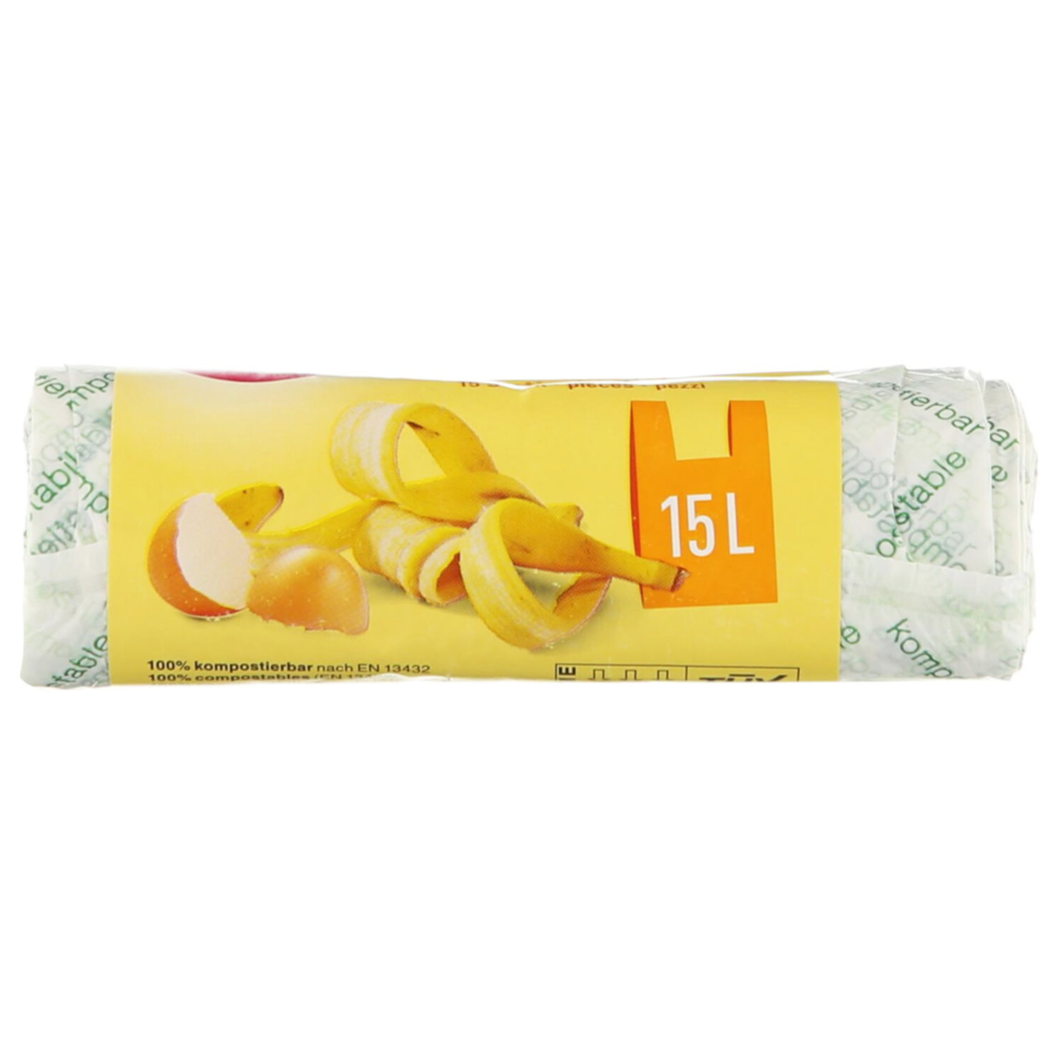 Prix Garantie Compobag Kompostbeutel mit Henkel 15L 15 Stück
