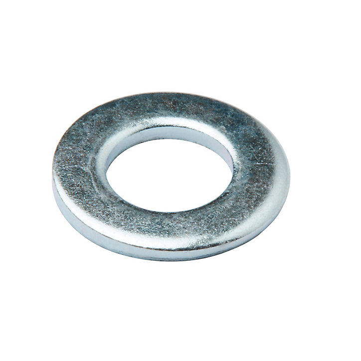 Rondelles plates moyennes en acier au carbone ø 8mm - 20 pièces