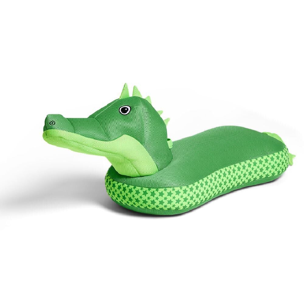 Crocodile à chevaucher microbilles 101x38xH43cm