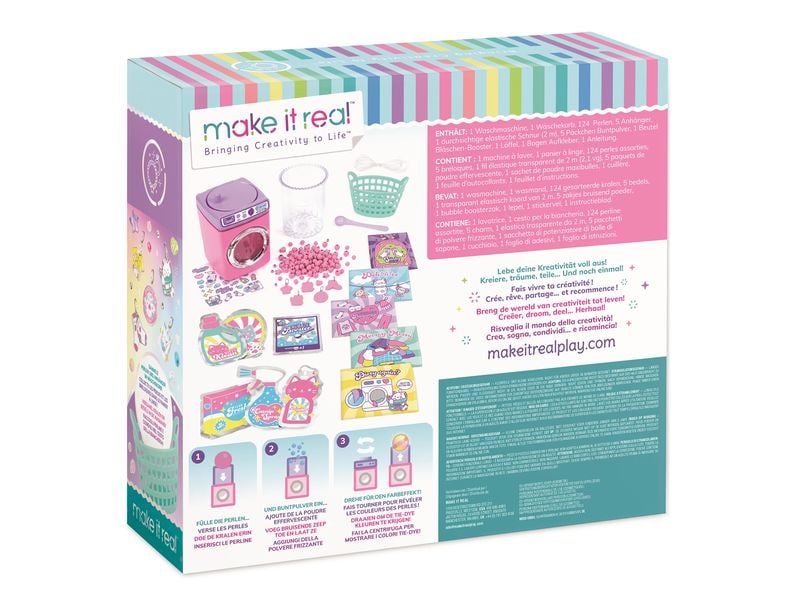 make it real Bastelset Armband Zauber-Waschmaschine Schmuckbastel-Set