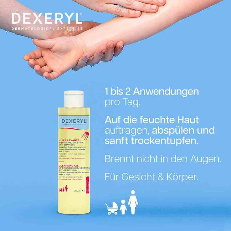 Dexeryl Reinigungsöl, 200 ml