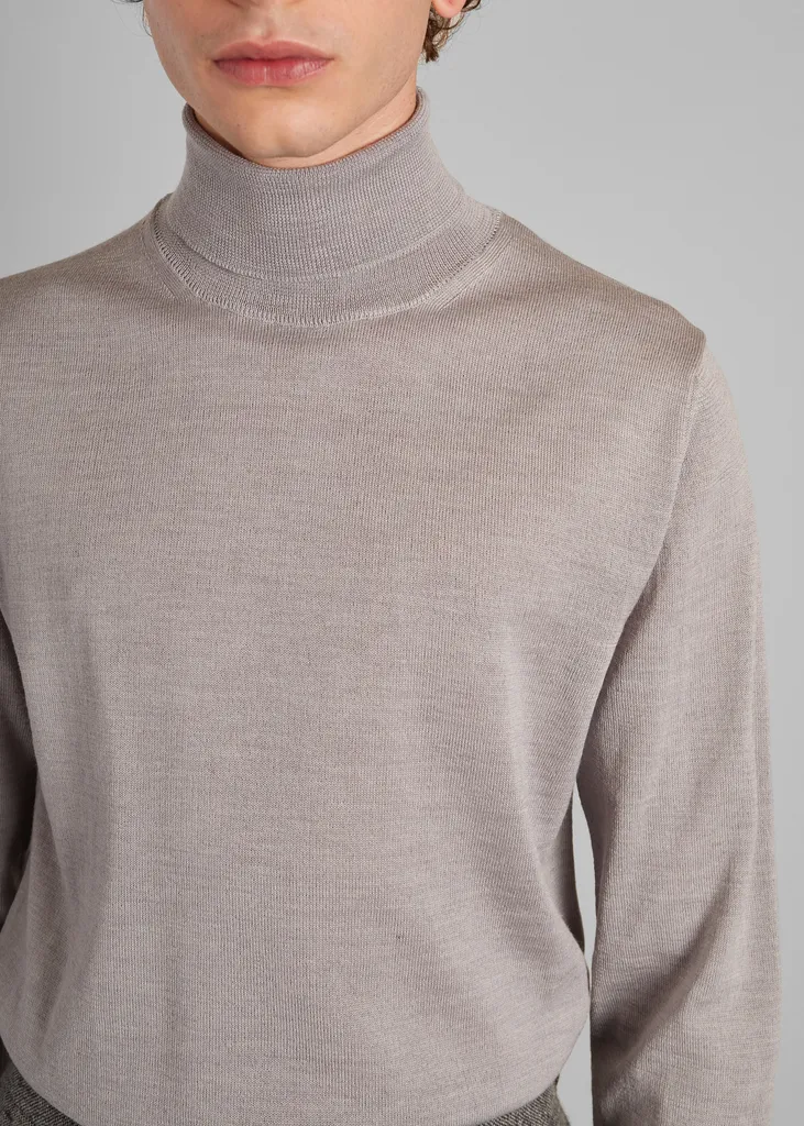 Pull col roulé en laine mérinos L'Exception Paris