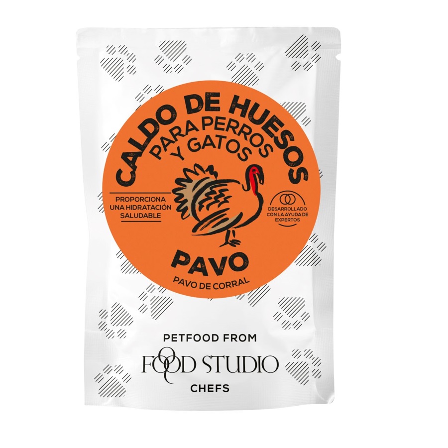 caldo de osso de peru