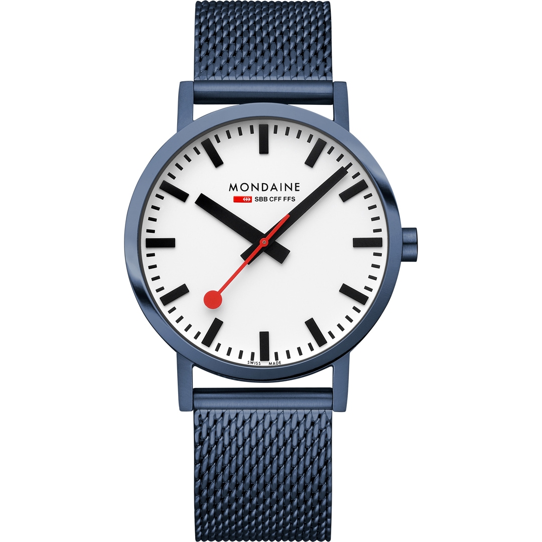 Mondaine Classic Blau 40mm