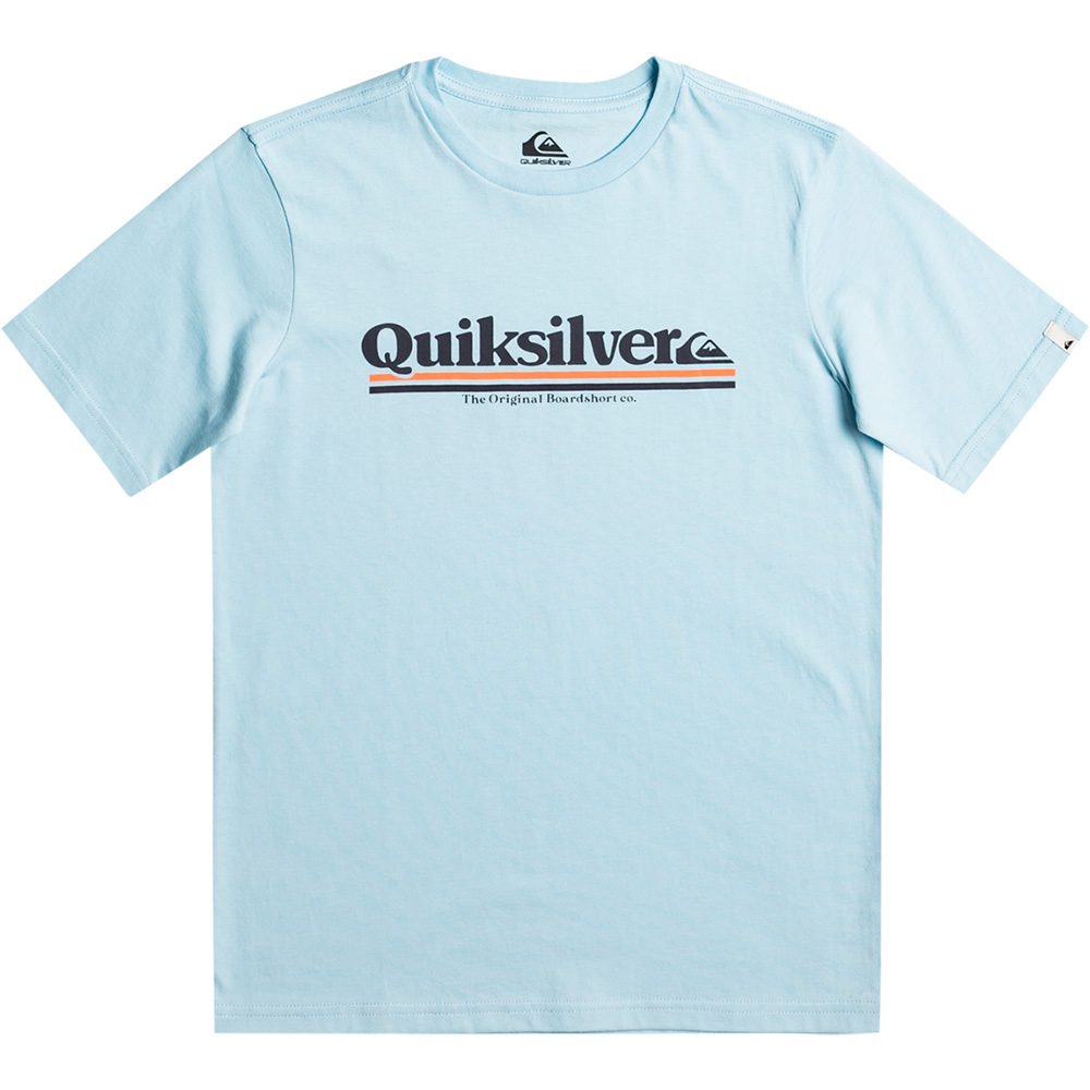 Quiksilver Between The Lines T-Shirt Jungen sky blue