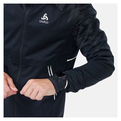 Veste déperlante Odlo Zeroweight Pro Warm Reflective Noir