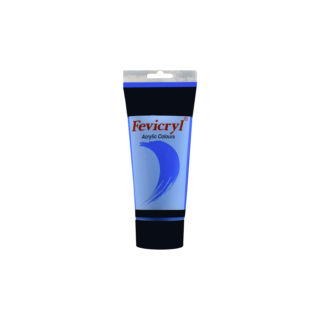 Tube peinture acrylique violet foncé 200ml