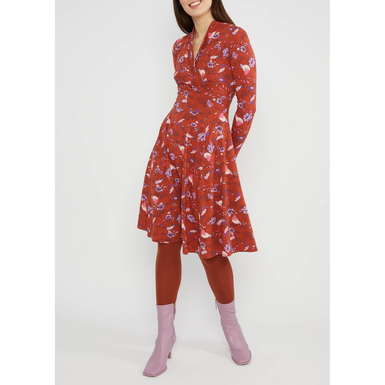 Blutsgeschwister Damen Shalala Tralala Shawl Kleid