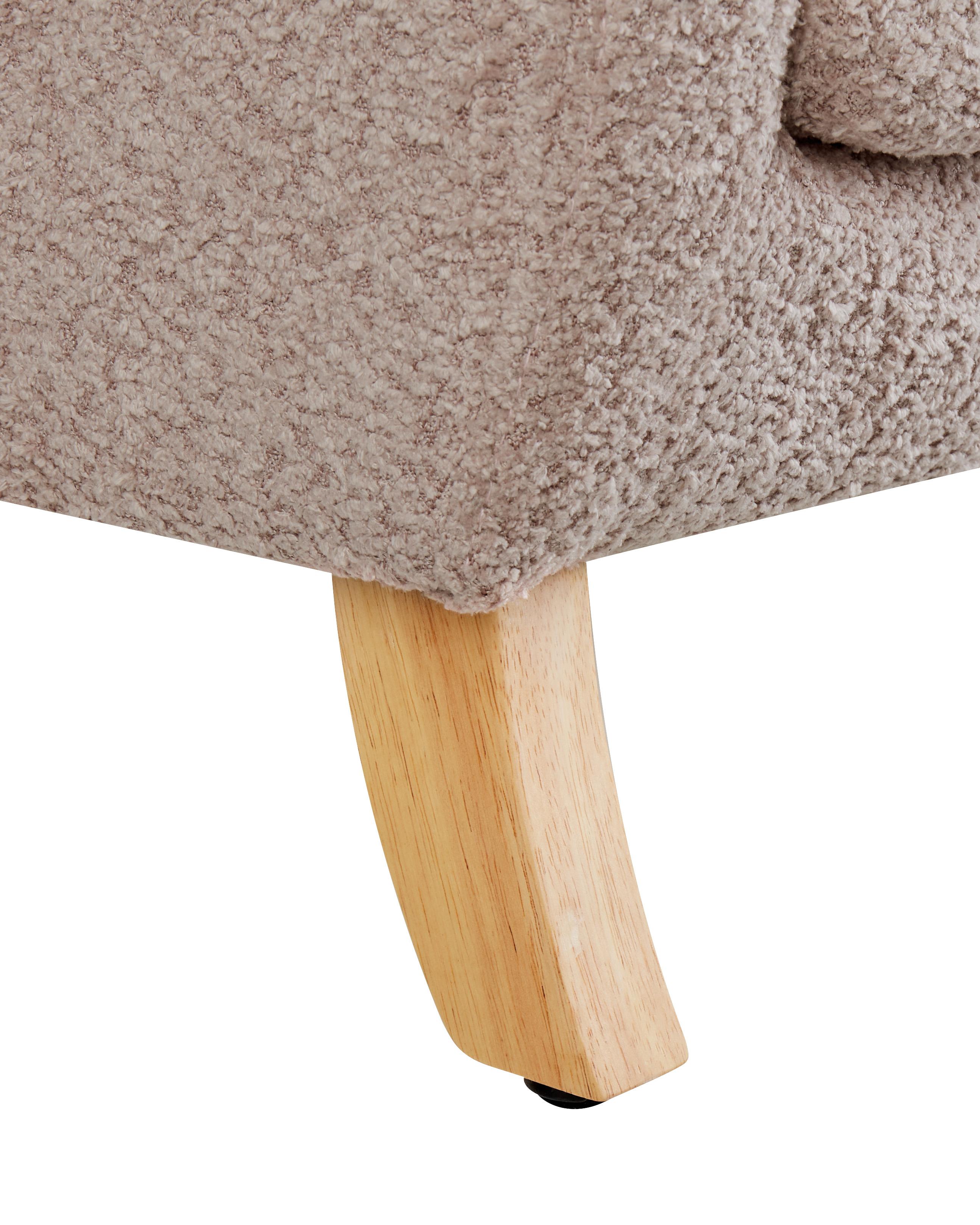 Kinderfauteuil FARUM Bouclé Taupe