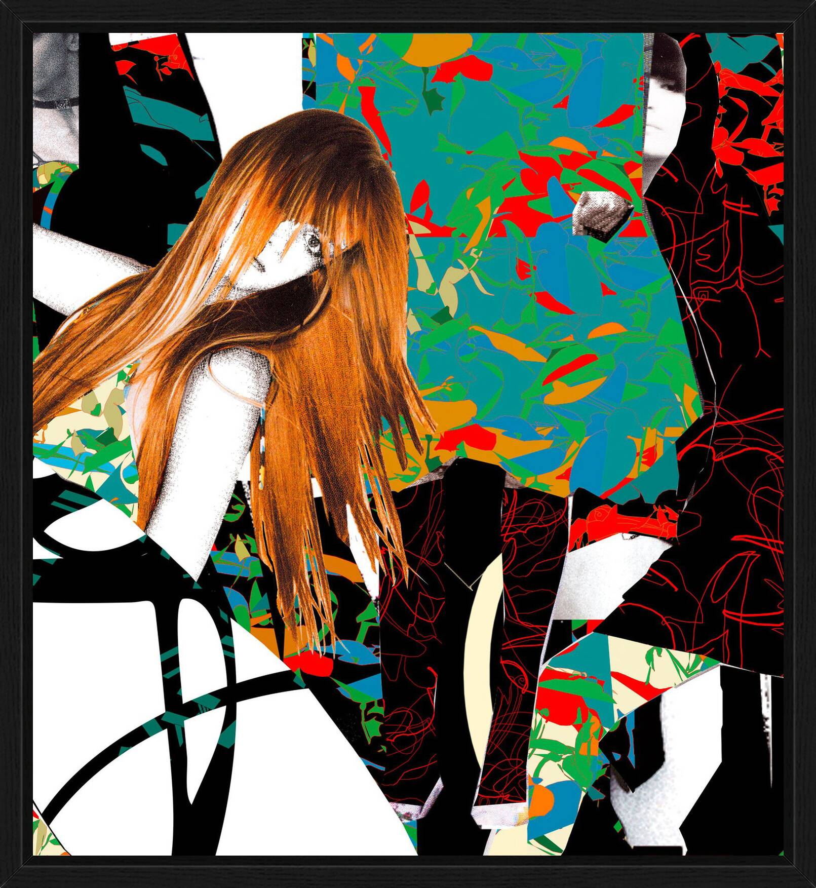 Haschmichmädchen by C.neeon - Limited Edition. Edition of: 150. Signed.