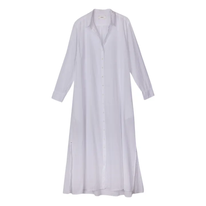 Xirena Robe Boden Popeline de Coton | Blanc