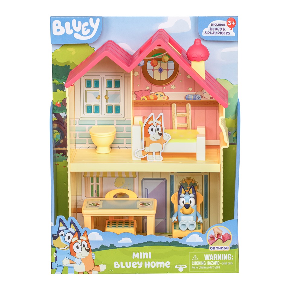 Bluey Mini familiehus