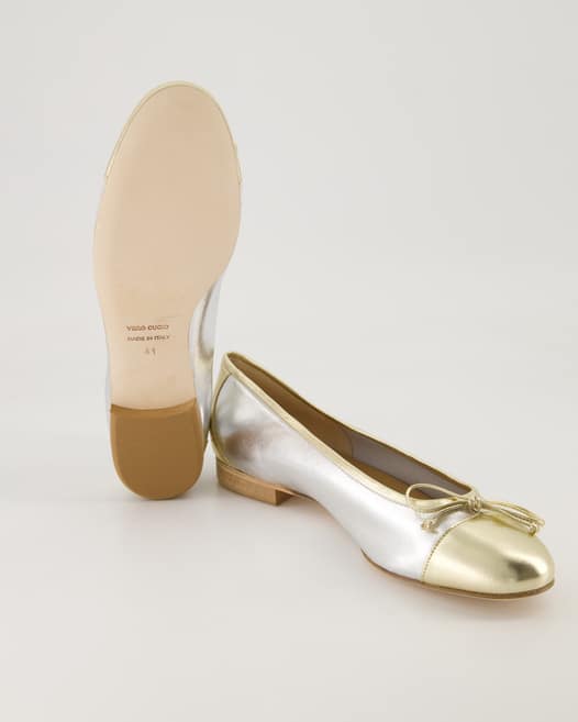 Konstantin Starke Roon Ballerinas in Gold