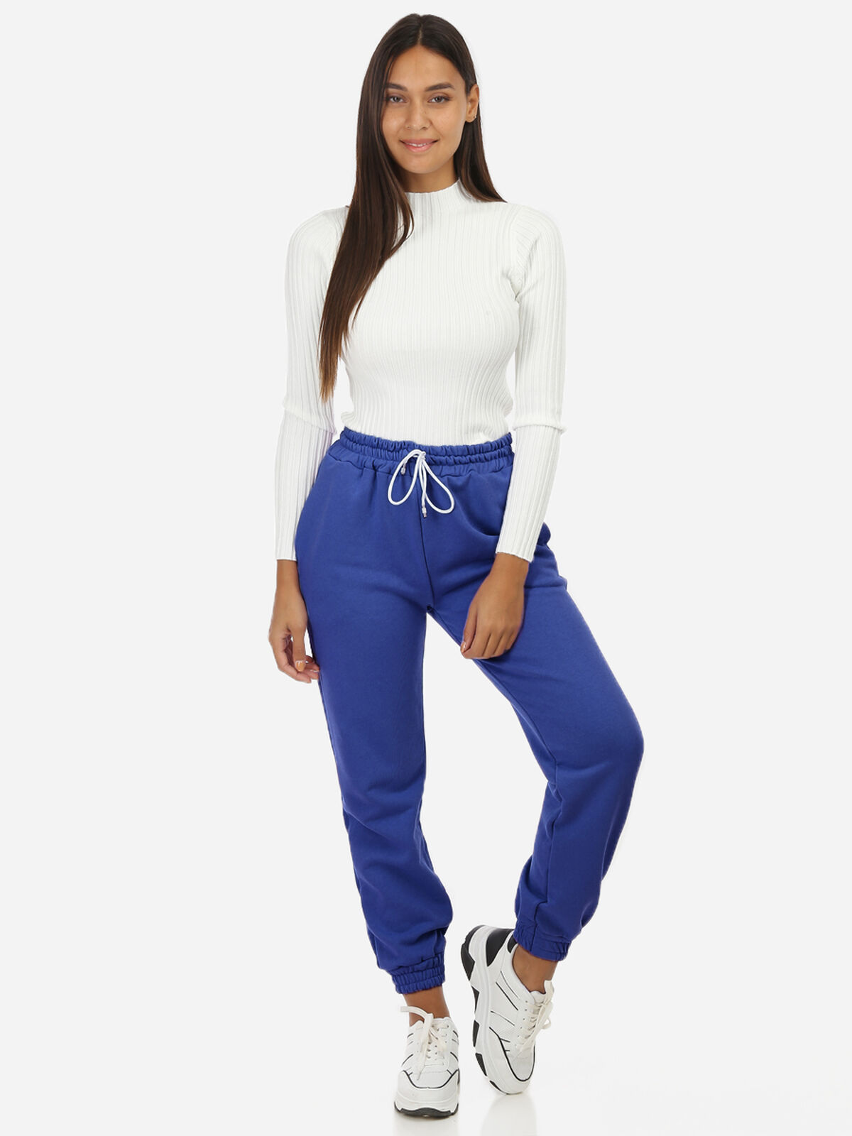 Jogging basique- Bleu