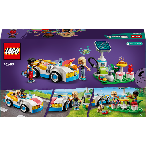 LEGO Friends Elbil Og Ladestander - 42609