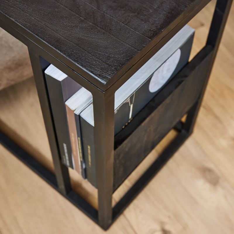 Laptoptafel Maas Zwart, hoogte 53