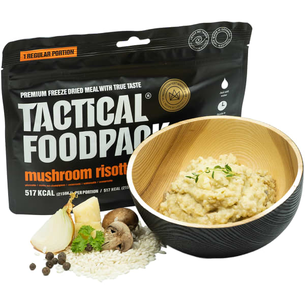 Repas lyophilisé TACTICAL FOODPACK MUSHROOM RISOTTO 100G UNI