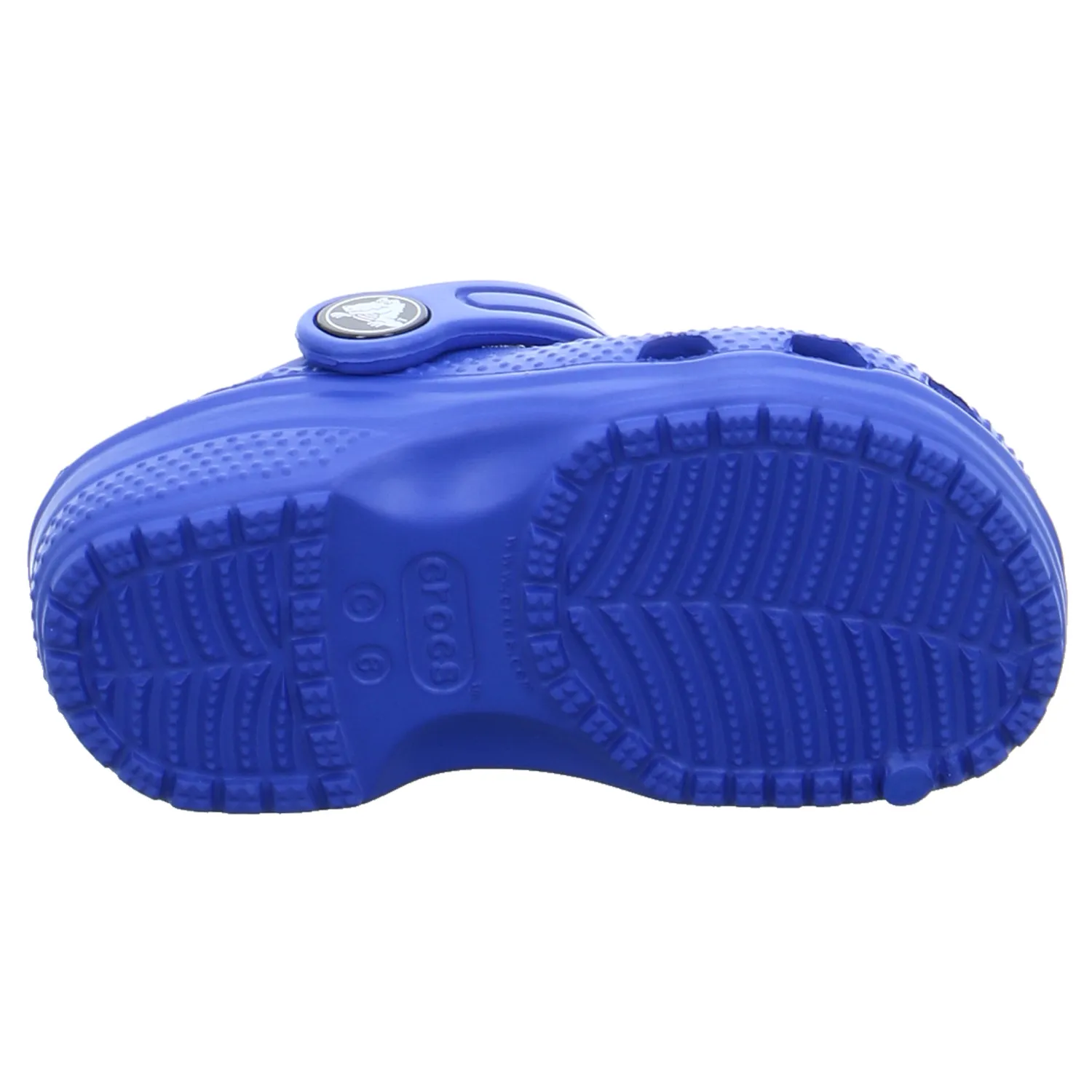CROCS Badeschuhe Kinder Blau Leder