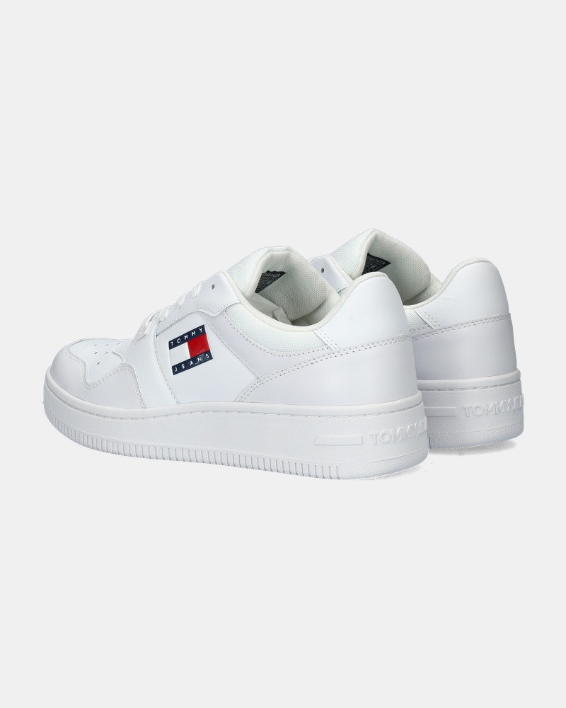Tommy Jeans Retro Basket Lage sneakers  - wit