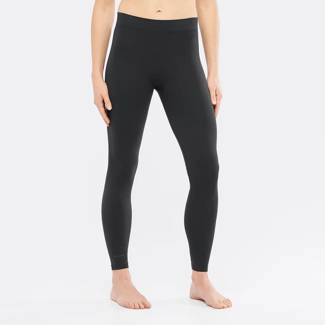 ESSENTIAL SEAMLESS  Leggings pour femme DEEPBLACK