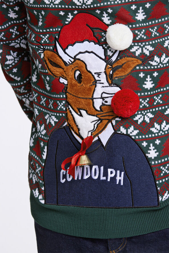 Lindbergh 3D xmas knit Grøn
