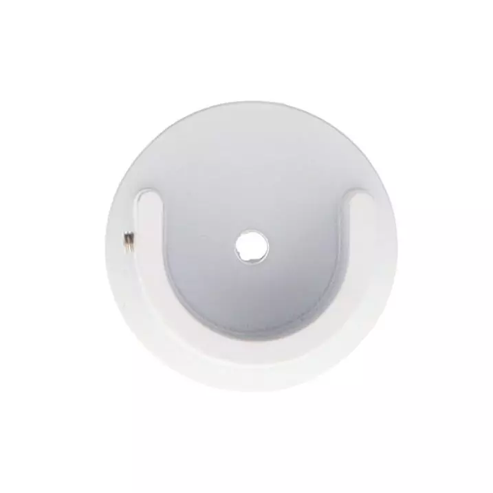 Lot de 2 naissances tringle rideau (D28 mm) Lino Blanc mat
