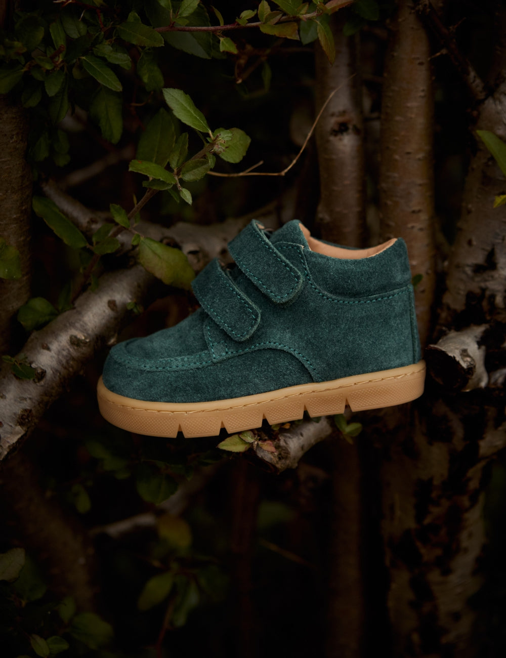 Chubby Cruiser velcro - Teal Suede