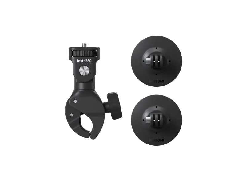 Insta360 X4 Motorcycle Bundle, 8K Ultra HD, CMOS, 72 MP, 120 fps, Wi-Fi, Bluetooth