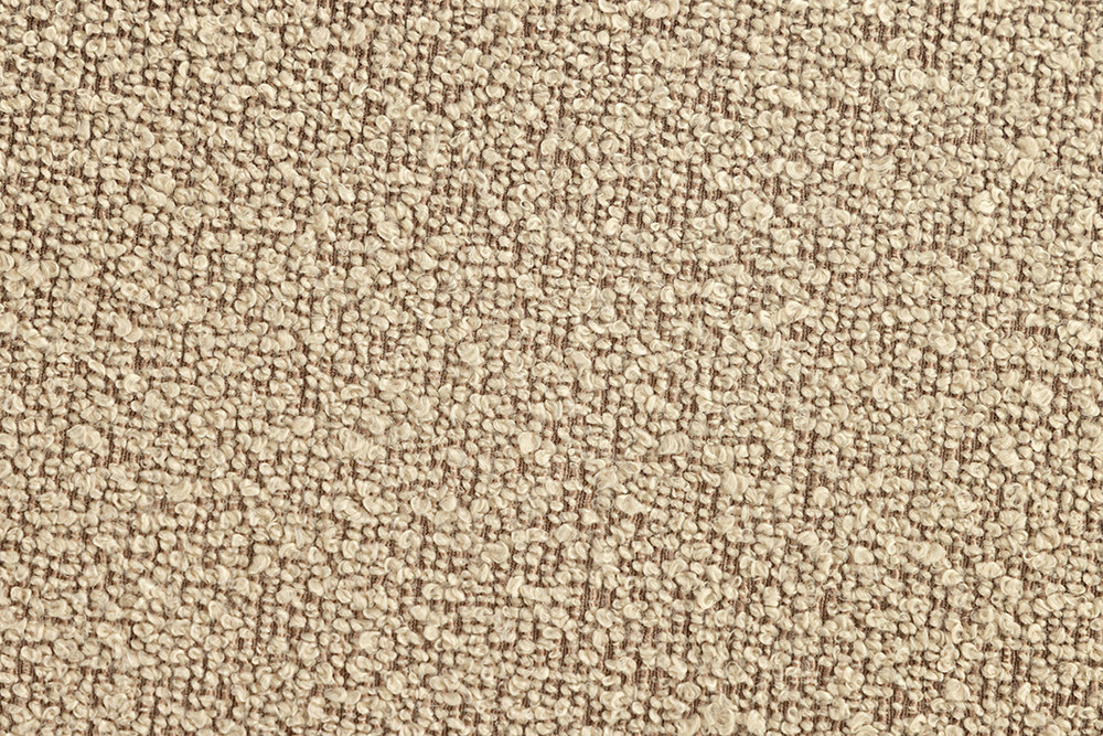 Extravagante Polsterbank VOGUE 115cm taupe Bouclé Sitzbank mit Stauraum