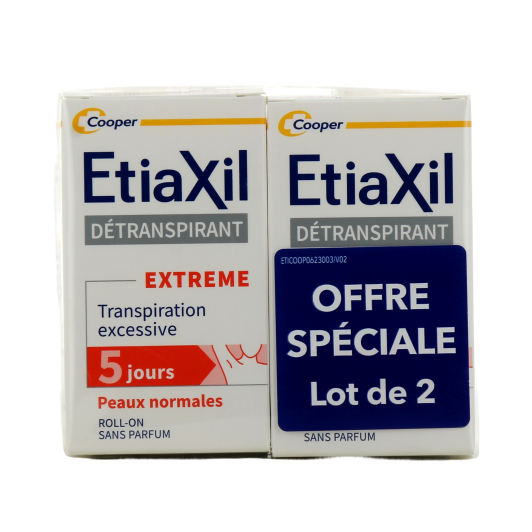 Etiaxil Détranspirant Aisselles : traitement transpiration excessive