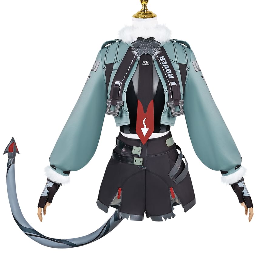 Custaplayu - Zenless Zone Zero Jane Doe Cosplaykostuum / Pruik / Schoenen / Set