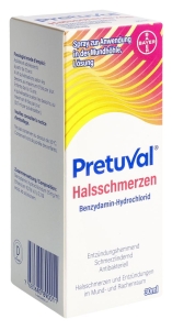 PRETUVAL Halsschmerzen Spray 30 ml