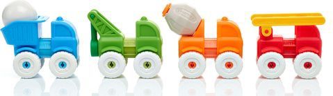 SmartMax - My First Vehicles - Magnetisch Speelgoed - Educatief - Voertuigen