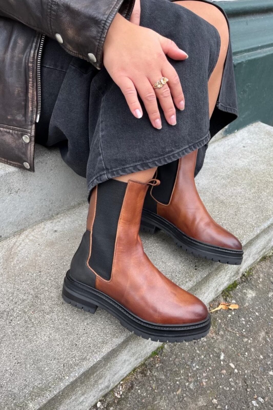 Copenhagen Shoes It'S A Kind Of Magic 0231 cognac black brown