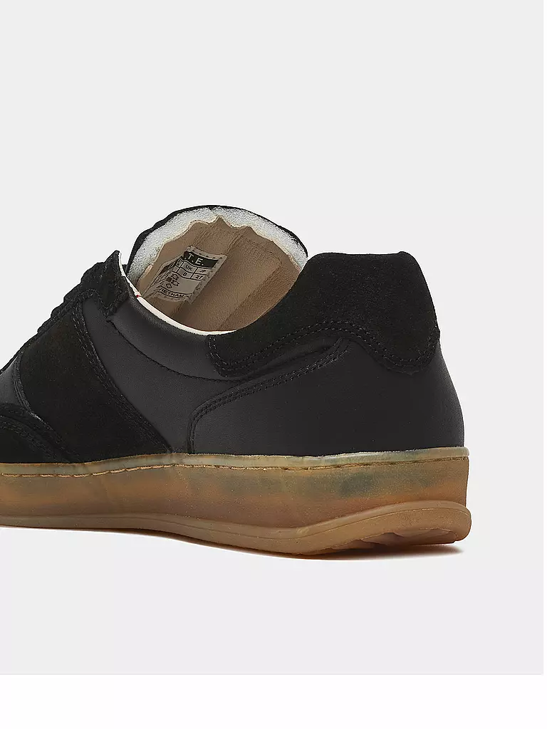 D.A.T.E. Sneaker SPORTY LOW CALF schwarz