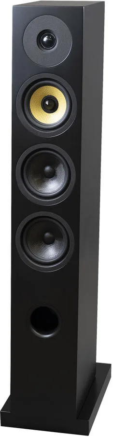 Davis Acoustics Courbet N°5 Noir Mat (la paire) Enceintes colonne