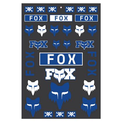 Planche de stickers Fox LEGACY TRACK PACK - Bleu