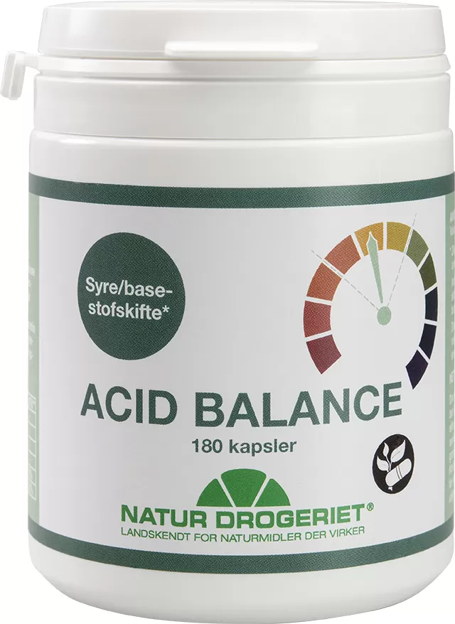 Natur-Drogeriet Acid Balance - 180 kaps.
