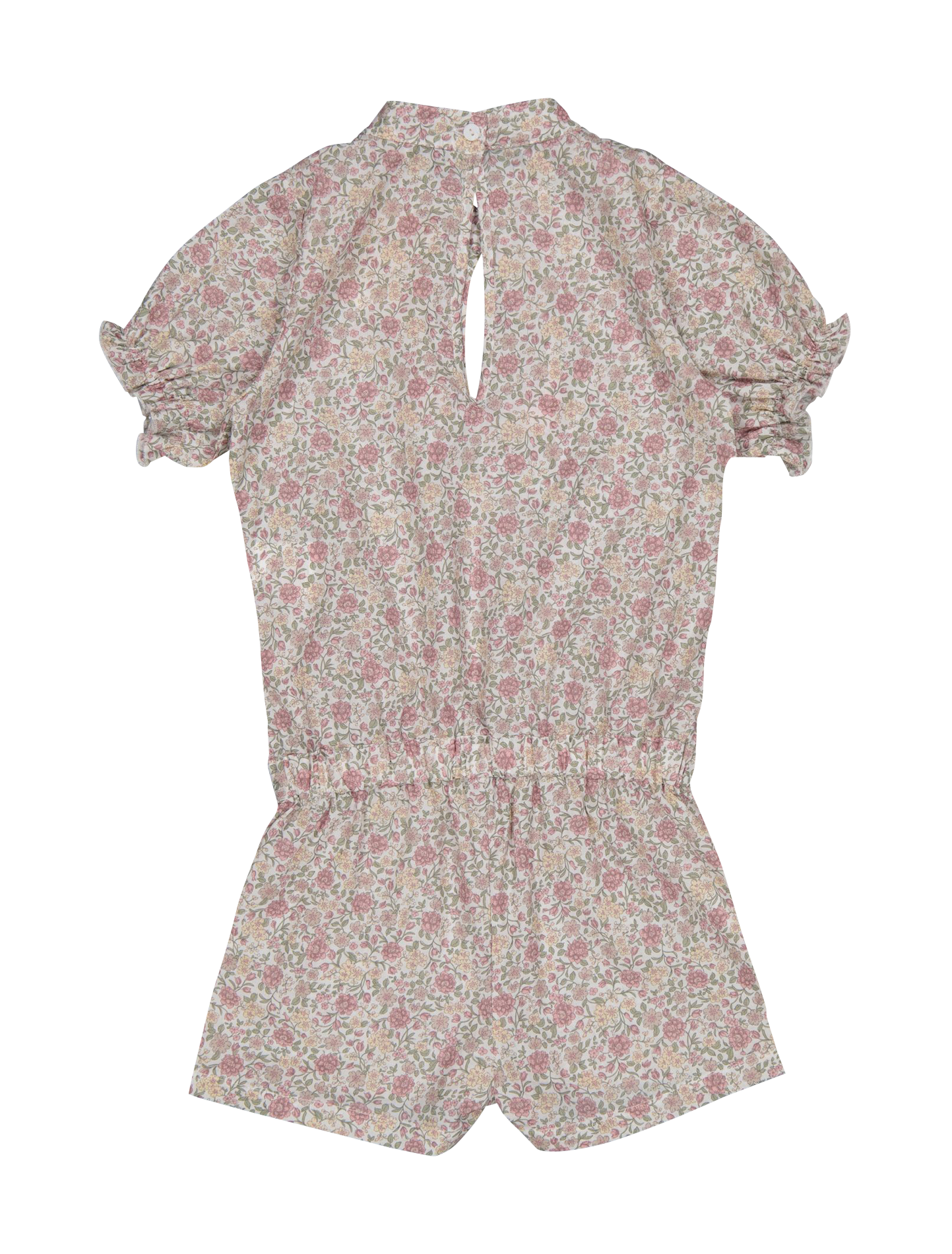 STEPHANIE - Combi-short imprimée en coton bio | Multicolore