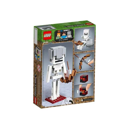 LEGO® Minecraft™ 21150 BigFig Skelett mit Magmawürfel