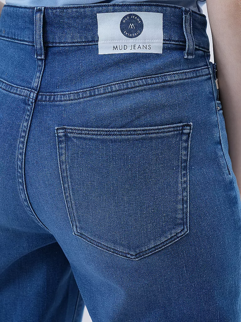 MUD JEANS Jeans Tapered Fit MAMS blau