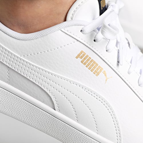 Baskets Puma Shuffle 309668 White Peacoat Gold