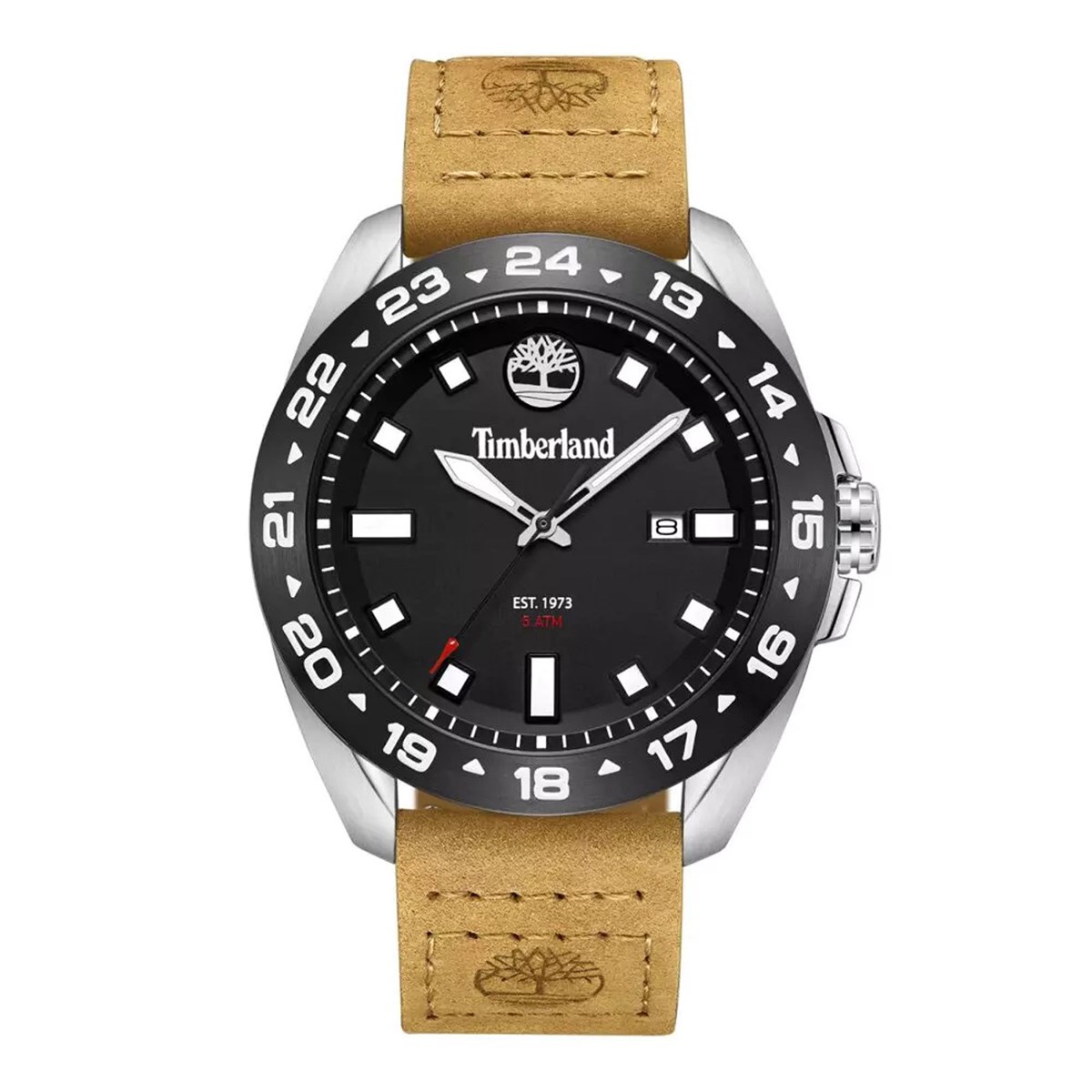 Montre Timberland Carrigan cuir beige