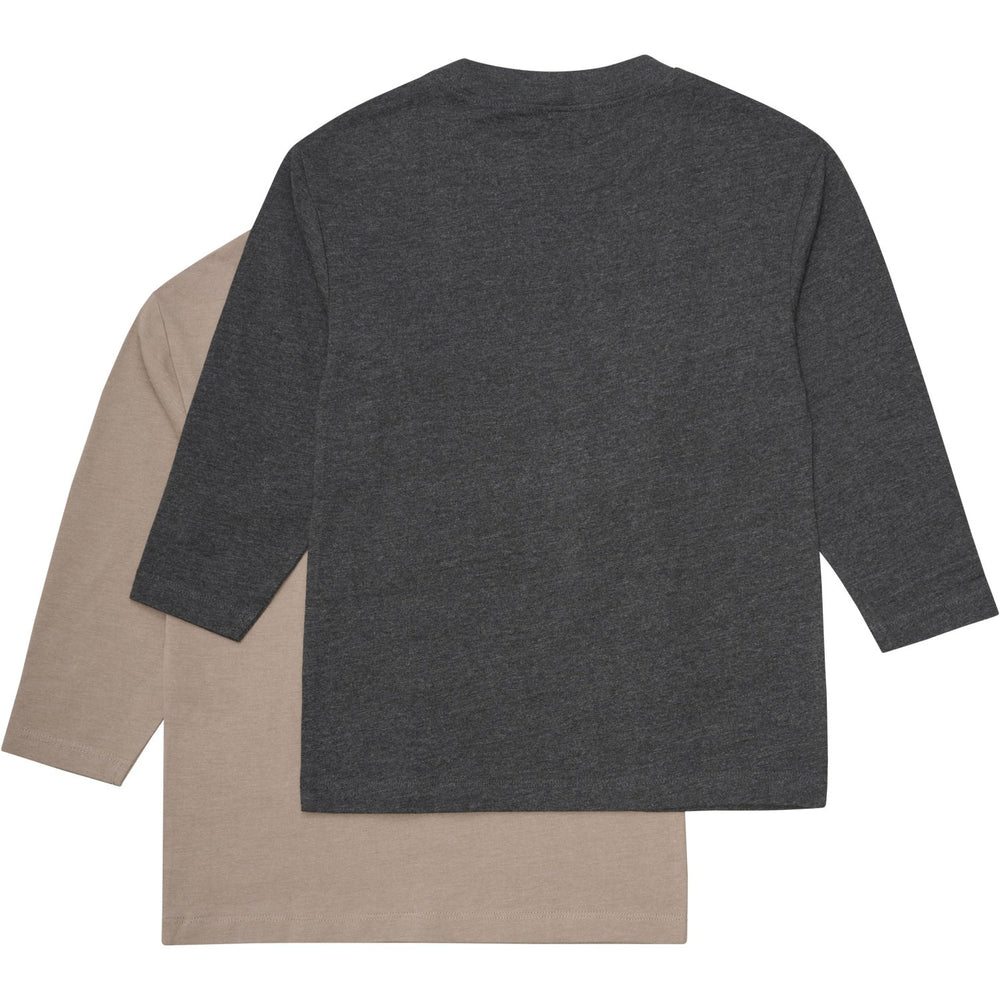 Køb Minymo Fossil Bluse Loose Fit 2-pak